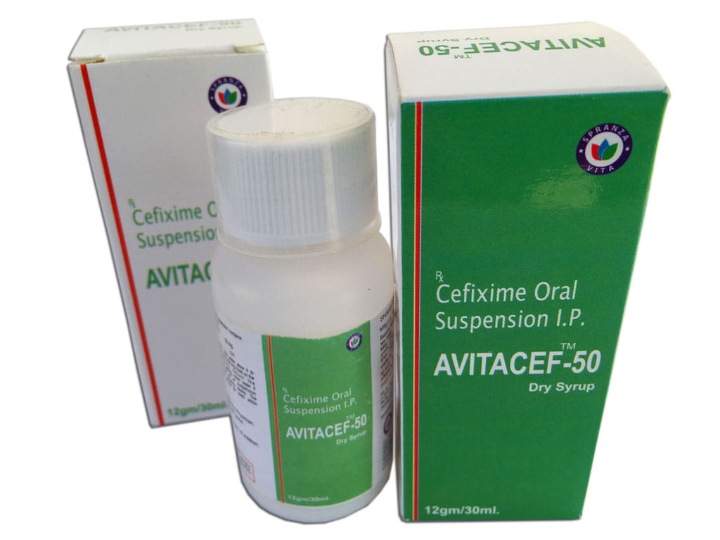AVITACEF-50 DRY SYP